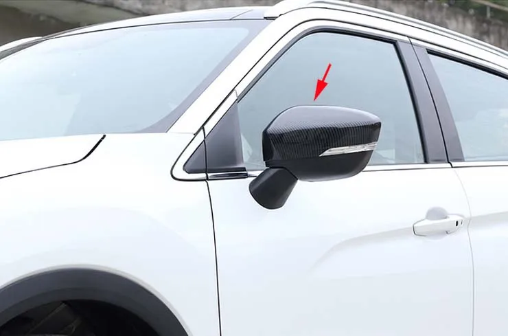 Тампон на Странично Огледало за обратно виждане в стила на Въглеродни Влакна за 2017-2021 Mitsubishi Eclipse Cross Mirror 2 ЕЛЕМЕНТА
