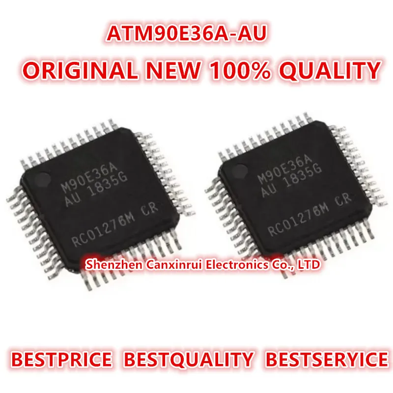 (5 бр) Оригинален нов 100% качествен ATM90E36A-AU електронни компоненти, интегрални схеми чип