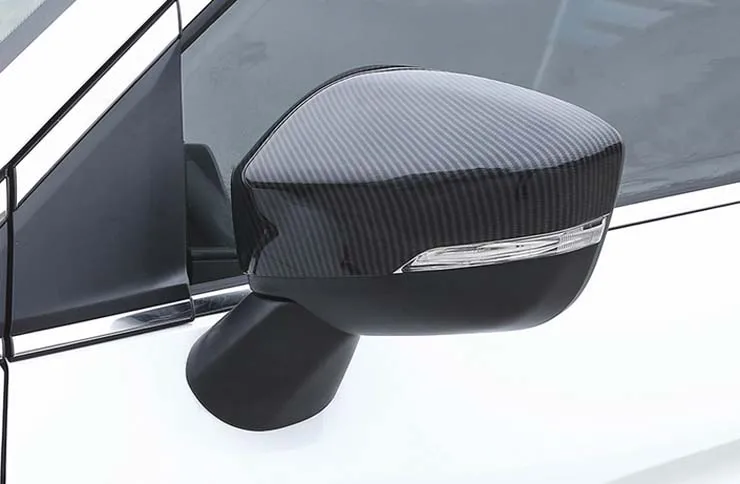 Тампон на Странично Огледало за обратно виждане в стила на Въглеродни Влакна за 2017-2021 Mitsubishi Eclipse Cross Mirror 2 ЕЛЕМЕНТА