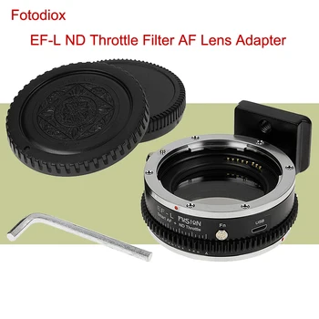 Преходни Пръстен за камера Fotodiox EF-L ND Адаптер за обектив AF за Canon EF EF-S за Panasonic S1 S1R S1H Sigma FP С Филтър на газта ND