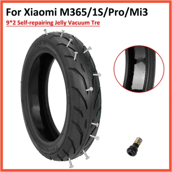 9*2 Саморемонтирующаяся вакуумната гума от желе за електрически скутер Xiaomi M365 1S Pro 9-инчов модифицирана гума, устойчива на гуми 9x2
