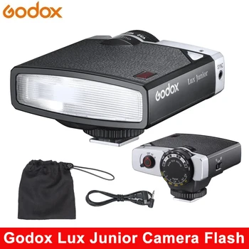 Светкавица за фотоапарат Godox Junior Lux GN12 6000 K ± 200 K 7 Нива на Задействане на светкавицата Speedlite за фотоапарати Fujifilm, Canon, Nikon, Olympus, Sony