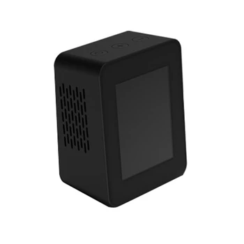 WIFI Sasha интелигентен сензор на CO2, детектор за въглероден двуокис, LCD дисплей, приложение Smart Life, черен