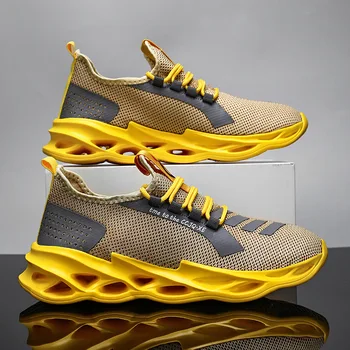 Мъжки маратонки, марка мъжки лека дишаща ежедневни обувки, нова мъжки обувки в стил ретро, лека студентски обувки с мека подметка, размер 39-46