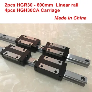 Линейна употреба HGR30: 2 бр. HGR30 - 600 мм + 4 бр. на линеен блок HGH30CA за връщане с ЦПУ