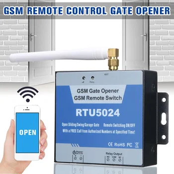 GSM отварачка за врати, дистанционно включване/изключване, свободен разговор, SMS-екип, подкрепа 850/900/1800/1900 Mhz