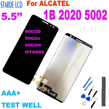 5,5'для ALCATEL 1Б 2020 5002 5002D 5002x 5002H 5002A OT5002 LCD дисплей с Сензорен екран възли за Alcatel 1Б 5002