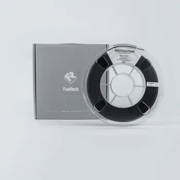 Конци FusRock FusForce™ ПЕТ-CF черен цвят 1000 г 1,75 мм, 15% полиестер, nbr углеродным влакно, материали индустриален клас