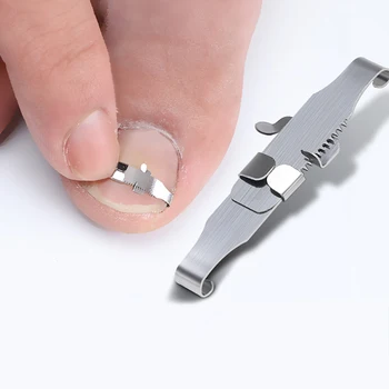 Инструмент за отстраняване на врастнали нокти на краката Коректори за изправяне на ноктите на краката Си Выпрямляющий скоба скоба педикюрный инструмент