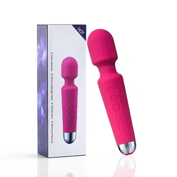 Вибратор за точката G, за възрастни, магическа пръчка, масажор, стимулатор на клитора, USB зареждане, секс играчки за жени, електрически мастурбатор
