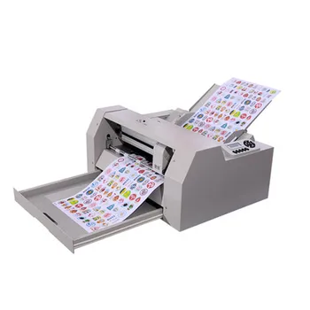 Автоматична машина за рязане на етикети A3 +, самозалепващи машина за щанцоване фолио за автомобилни стикери, машина за рязане на хартия с автоматично подаване на хартия