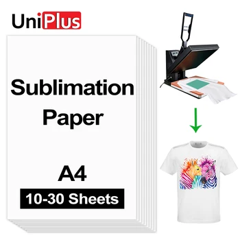 Хартия за сублимация, хартия за принтер формат А4, термотрансферная хартия за текстилни изделия за сублимация, тениска с принтом 