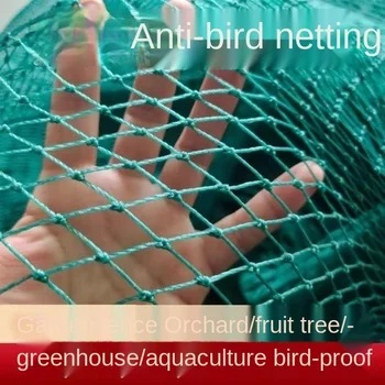Мрежа от найлон тел в бараката и птичья мрежа за отглеждане на пилета решетчатая окото окото за птици мрежа за овощни дървета курника