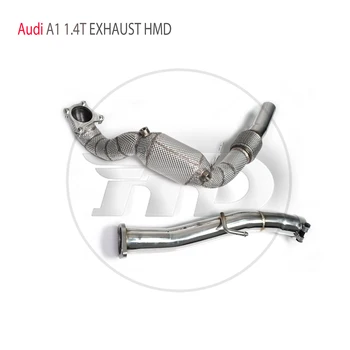 Выпускная система HMD високопроизводителния канализация тръба за Audi A1 1.4 T Автомобилни аксесоари с колектор каталитичен конвертор