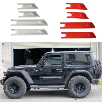 Вратата на Купето на Автомобила, Защитна Плоча От Надраскване, Декоративна Капачка за Jeep Wrangler JL Gladiator JT 2018 2019 2020 2021 2021 2022 2023
