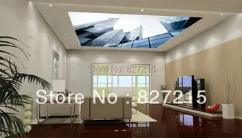 SV-2543 хит на продажбите на тавана материал с потолочным светильником имение с изглед към потолочную фолио от PVC за декориране на дневната