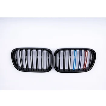 Решетка за бъбреците предна броня на BMW F25 X3 X4 2010-2013 черно M цвят двойна решетка на радиатора за стайлинг на автомобили, автоаксесоари Двойка