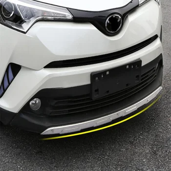 Аксесоари от неръждаема стомана, Предните и задните накладки броня 2 бр. подходящ за Toyota C-HR CHR 2016 2017 2018