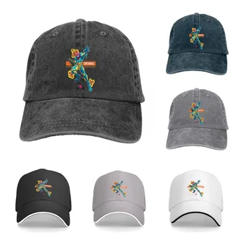Костюм Синтез, бейзболни шапки, шапка с козирка, екшън-играта на Metroid Samus, слънчеви шапки за мъже