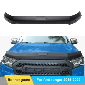 Тампон на предния капак Защитни щитове за Ford Ranger 2015 2016 2017 2018 2019 2020 2021 2022 Raptor Everest Матово-Черен