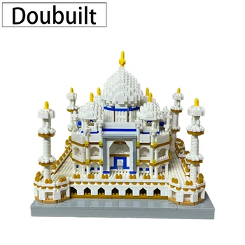 Doubuilt градивен елемент на Известните градивни елементи на серия Тадж Махал САМ Събрани играчки офис колекционерски Подарък индийското строителство