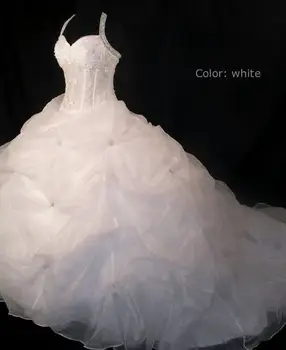 mariage безплатна доставка 2021 индивидуален размер на Кейт бродерия шифон дантела на известен дизайнер Пепеляшка crystal Сватбени Рокли по поръчка