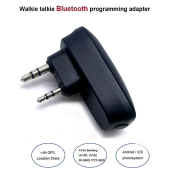 Преносима Радиостанция Безжична Bluetooth Адаптер За Програмиране Жак за Baofeng Радио UV-5R BF-777S/888S за Apple Android Смартфон
