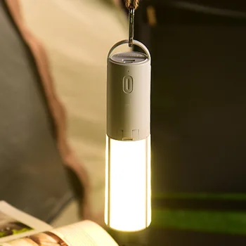 Сгъваем окачен USB лампа Акумулаторна лампа за палатка, лампа за къмпинг, лампа за затъмняване, лампа за студентски общежития, окачен фенер