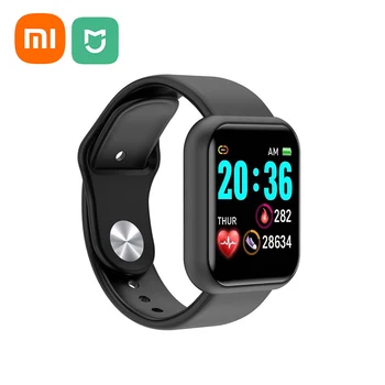 Xiaomi Mijia умен гривна Smartwatch Кръвно налягане Водоустойчив спортен Висококалорични мониторинг на сърдечната честота Дистанционно снимка Bluetooth