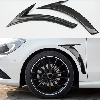 W117 тампон върху отдушник странично крило от настоящето въглеродни влакна за Mercedes-Benz CLA180 CLA200 CLA250 Sport 2013-2018 Автомобилни аксесоари